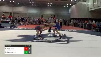 138 lbs Prelims - Austin Fietz, Menace-Peanut Butter vs Alex Almeyda, Apex Black