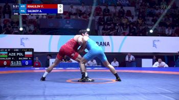 67 kg Final 3-5 - Farid Khalilov, Azerbaijan vs Arslanbek Salimov, Poland