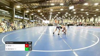 138 lbs Rr Rnd 2 - Owen Miller, Flint Tropics vs Sammy Giordano, Felix Wrestling Academy Blue