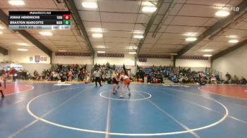 120 lbs Semifinal - Braxton Marcotte, Natrona County vs Jonas Hendricks, Torrington