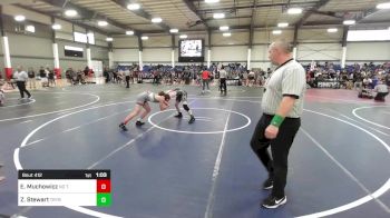144 lbs Quarterfinal - Elijah Muchowicz, No Team vs Zachary Stewart, Trybe