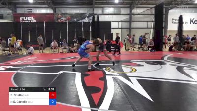 70 kg Round Of 64 - Bryce Shelton, Air Force Regional Training Center vs Samuel Cartella, Wildcat Wrestling Club