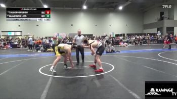 205 lbs Cons. Round 2 - Maverick Lies, Newton vs Tallon Grubbs, Hugoton