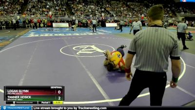 Semifinal - Tanner Hosick, Bellevue West vs Logan Glynn, Millard South