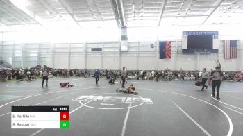 Quarterfinal - Emery Portillo, LV Bears WC vs Shyanne Salazar, Wlv Jr Wrestling