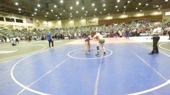 165 lbs Rr Rnd 4 - Jasmine Morales, Nevada Elite WC vs Ava Dockins Kline, Willits Grappling Pack