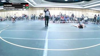 109 lbs Consi Of 4 - Tia Hotema, Flow Academy HI vs Alyse Domingo, Roots