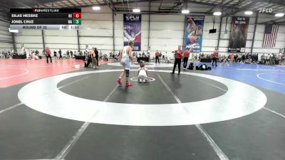 127 lbs Round Of 32 - Silas Hesske, NC vs Jonel Cruz, MA