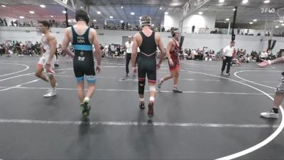 150 lbs Round 1 (6 Team) - Lincoln Hinchman, Mat Assassins Black vs Trent Croll, Grit Mat Club Red