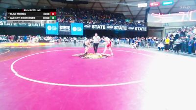 Boys 3A 132 lbs Champ. Round 3 - Jacoby Rodriguez, Hermiston vs Max Morse, Snohomish