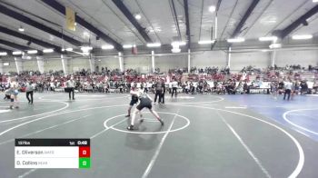 137 lbs Consolation - Eric Oliverson, American Leadership Academy Gilbert North vs Declan Collins, Bear Cave WC