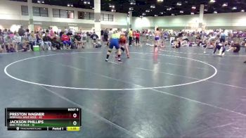 220 lbs Round 1 (16 Team) - Preston Wagner, Nebraska Wave Hogs vs Jackson Phillips, Ohio Titan Blue