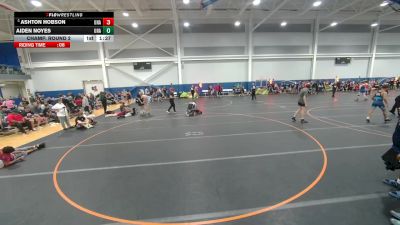 150 lbs Champ. Round 2 - Ashton Hobson, Unattached vs Aiden Noyes, Unattached