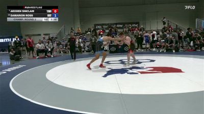86 lbs Champ. Round 3 - Aeoden Sinclair, Tiger Style Wrestling Club vs Damarion Ross, NIU RTC