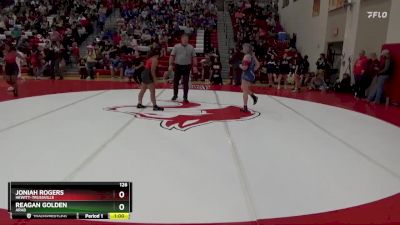 126 lbs Cons. Semi - Joniah Rogers, Hewitt-Trussville vs Reagan Golden, Arab