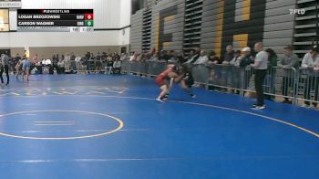 125Black lbs Rr Rnd 3 - Logan Brzozowski, Harvard vs Carson Wagner, Binghamton