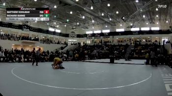 113 lbs 2nd Wrestleback (16 Team) - Richard Burke, St Pius X School vs Matthew Kohlman, Perry