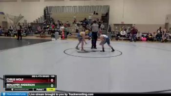 105 lbs Quarterfinal - Cyrus Wolf, Adrian vs Benjamin Anderson, Becker Bulldogs