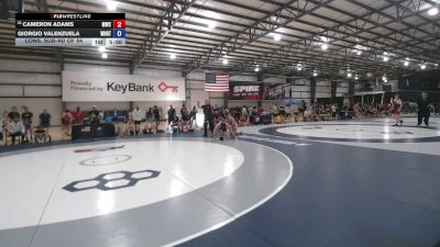 79 kg Cons. Sub-rd Of 64 - Cameron Adams, Michigan Wrestling Club vs Giorgio Valenzuela, WNY RTC