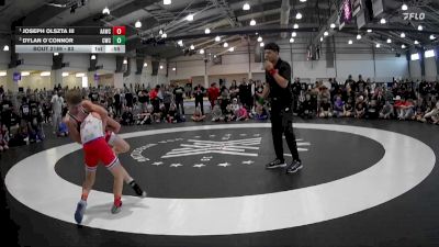 83 lbs 1st Place Match - Joseph Olszta Iii, All American Wrestling Club vs Dylan O`Connor, Cardinal Wrestling Club