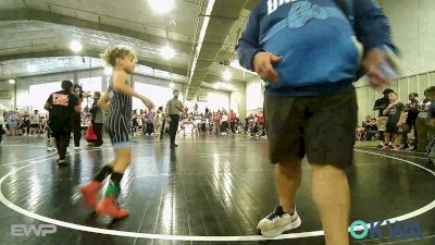 61 lbs Quarterfinal - Nolan Crawford, Keystone Kids Wrestling Club vs James Evans, Bartlesville Wrestling Club