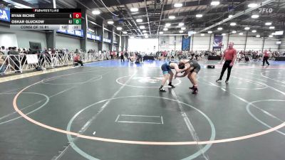 138 lbs Consi Of 16 #1 - Oskar Gluckow, NJ vs Ryan Richie, IL