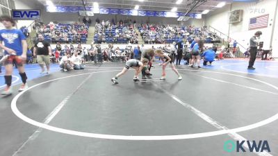 57 lbs Rr Rnd 1 - Paris Wellman, Viking Wrestling Club vs Michele Thompson, Wyandotte Youth Wrestling