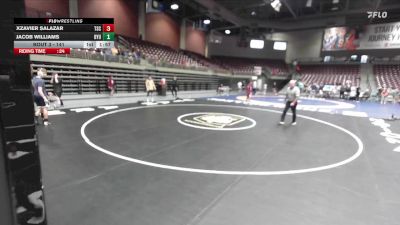 141 lbs Champ. Round 1 - Xzavier Salazar, Trinidad State College vs Jacob Williams, BYU Club