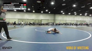 64 lbs Quarterfinal - Jace Fennessey, Untouchables 12u PURPLE vs Parker Mckenna, Team Wisconsin 12U