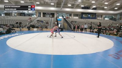 100 lbs Dustin Woodruff, Ohio vs Gavin Boller, Michigan Blue