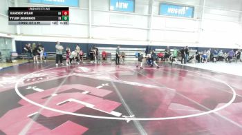 90 lbs Consi Of 8 #1 - Xander Wear, OH vs Tyler Jennings, PA