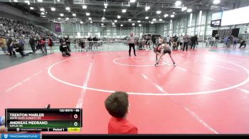 86 lbs Champ. Round 2 - Trenton Marler, White River Hornets WC vs Andreas Medrano, Suples WC