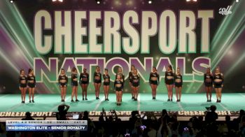 Washington Elite - Senior Royalty [2026 L4.2 Senior - D2 - Small Day 2] 2026 CHEERSPORT National All Star Cheerleading Championship