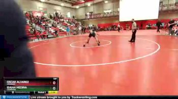 120 lbs Semifinal - Oscar Alvarez, Granger vs Isaiah Medina, Chiawana