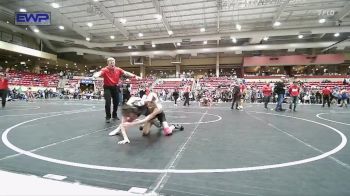 105 lbs Cons. Round 3 - Cooper Bradley, Open Mats vs Brody Braymer, Great Bend