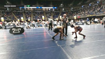 124 lbs Round Of 32 - Kayne Burkett, Chestnut Ridge vs Camden DeJohn, Keystone Oaks