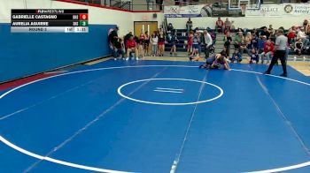 138 lbs Round 3 - Gabrielle Castagno, Benson High School vs Aurelia Aguirre, Sahuaro High School