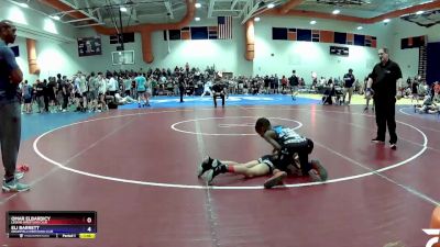 67 lbs Semifinal - Eli Barrett, Grassfield Wrestling Club vs Omar ElBardicy, Legend Wrestling Club