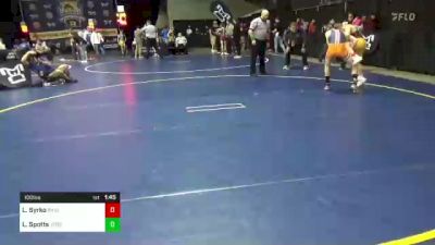 100 lbs Round Of 32 - Leif Syrko, Ringgold vs Louden Spotts, Jersey Shore