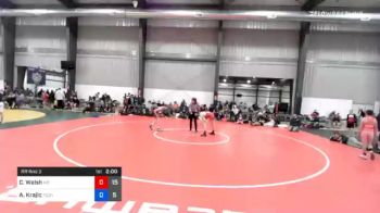 45 kg Prelims - Carson Walsh, M2 Gold vs Andrew Krajic, Tech Squad