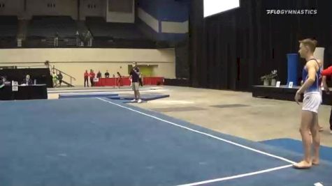 Gavin Thomson - Floor, Preston Gym MD - 2021 USA Gymnastics Development Program National Championships