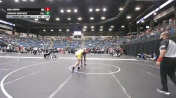 149 lbs Champ. Round 3 - Ben Smith, University Of Saint Mary (KS) vs Joshua Broyles, Baker (Kan.)