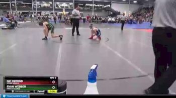 113 lbs Cons. Round 2 - Ryan Webber, Prince George vs Nic Dimond, Stone Bridge