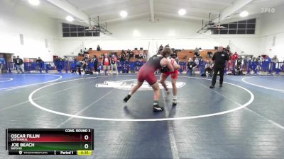 190 lbs Cons. Round 3 - Oscar Fillin, Centennial vs Joe Beach, Nipomo