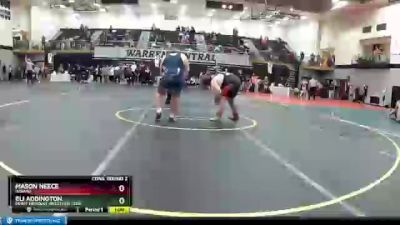 250 lbs Cons. Round 2 - Mason Neece, Indiana vs Eli Addington, Perry Meridian Wrestling Club