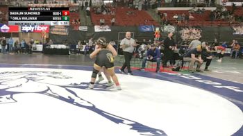 G - 190 lbs Champ. Round 2 - Orla Sullivan, Whitefish (Girls) vs Daijalin Sunchild, Big Sandy (Girls)