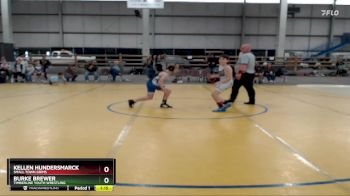 105 B Round 3 - Kellen Hundersmarck, Small Town Grims vs Burke Brewer, Timberline Youth Wrestling