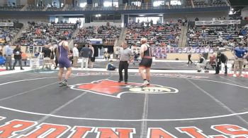 285 lbs Champ. Round 2 - Austin Goodpaster, Nelson County vs Brayden Allender, Campbell County