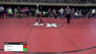 86 lbs Consi Of 8 #1 - Seth Sterling, Jim Thorpe vs James Triplett, Silver Spring