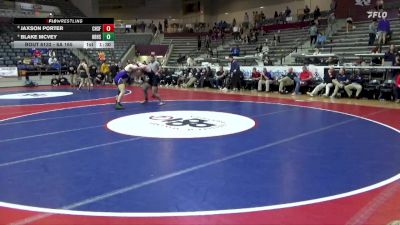 6A 165 lbs Cons. Semi - Blake McVey, Har-Ber High School vs Jaxson Porter, Catholic High School For Boys